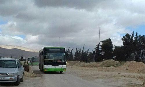 Los últimos terroristas salen de Ghouta Oriental Los últimos terroristas de Ghouta Oriental aceptan su rendición